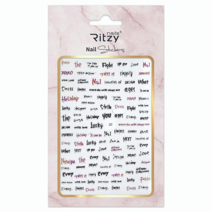 NAIL ART STICKER 20