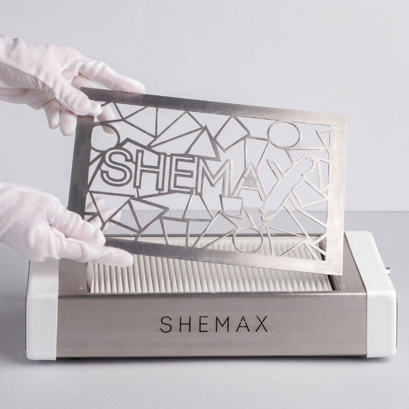 Professionelle Absauganlage für die Maniküre STYLE PRO SHEMAX weiß (zum auf den Tisch stellen)