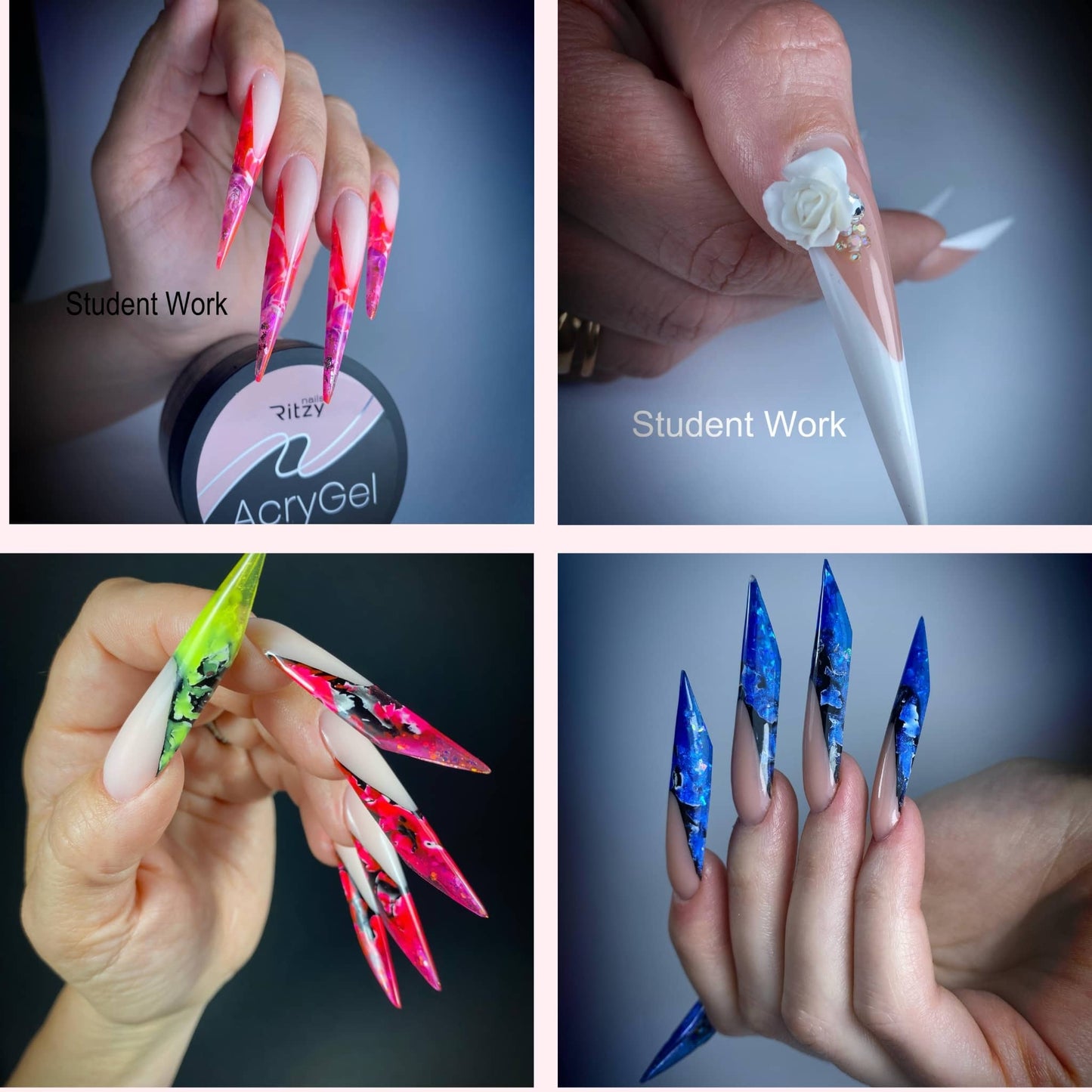 Edge, Gotische Mandel, Stiletto Kurs - 2 Tage je Form | Nagelformen sicher erlernen