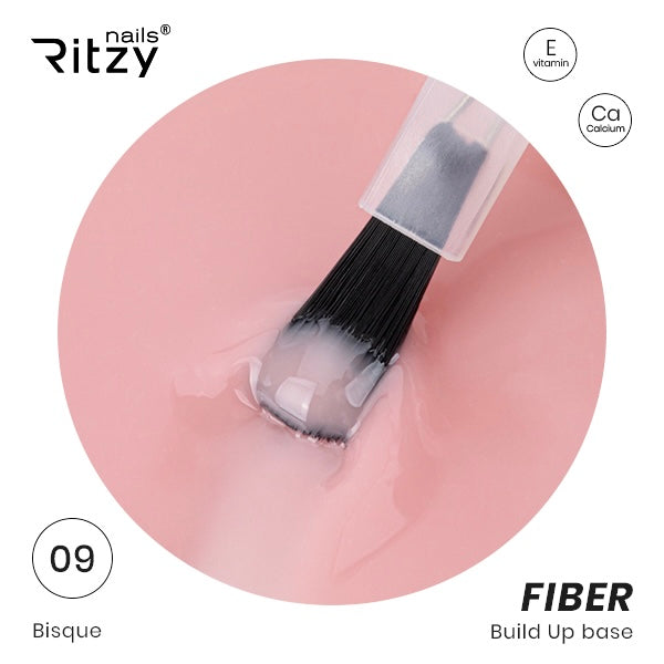 Ritzy Nail Fiber Base 09 Bisque