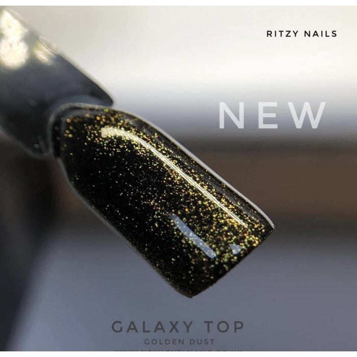 TOP COAT GEL SHIMMER GOLDEN DUST