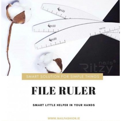 RITZY NAILS FEILE RULER 100/180 (10 Stück)