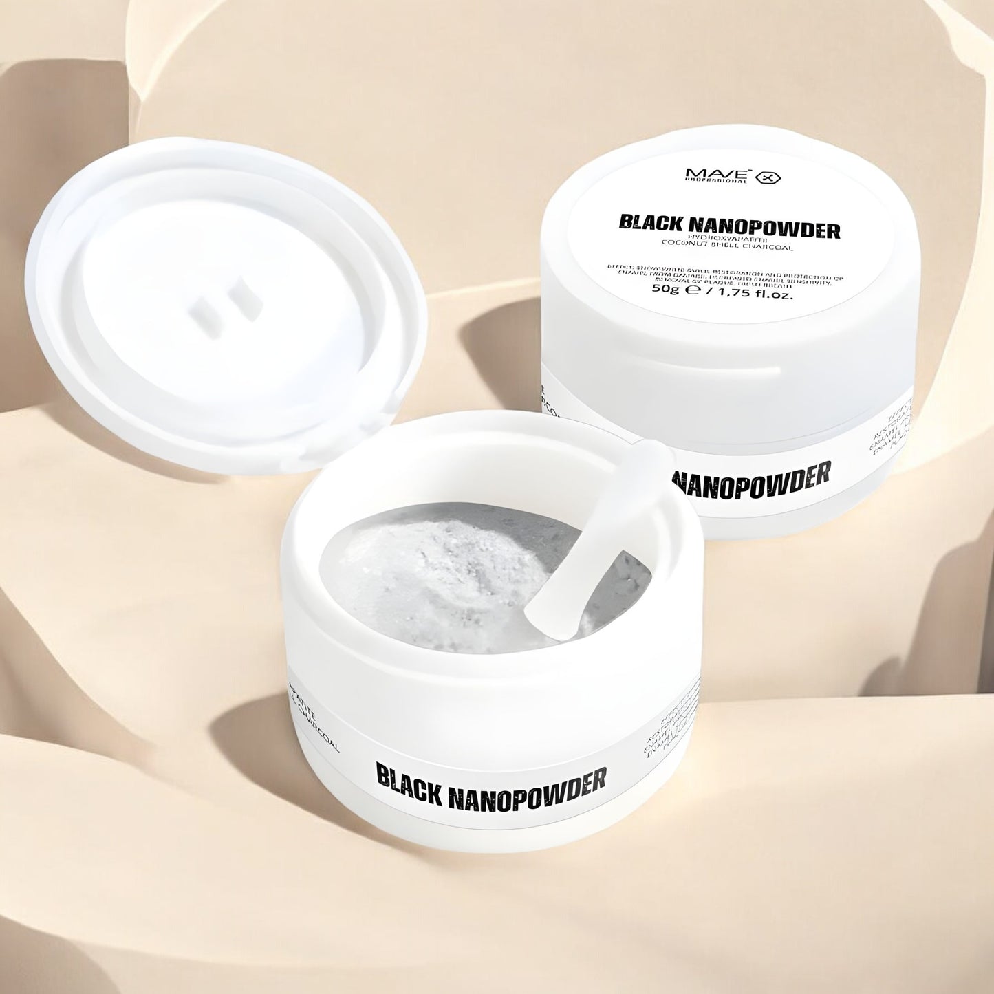 MAVE Professional Black Nanopowder + NANO360 Zahnbürste