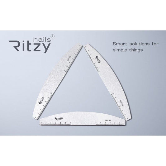 RITZY NAILS FEILE RULER 100/100 (Premium Quality Japanese Paper)