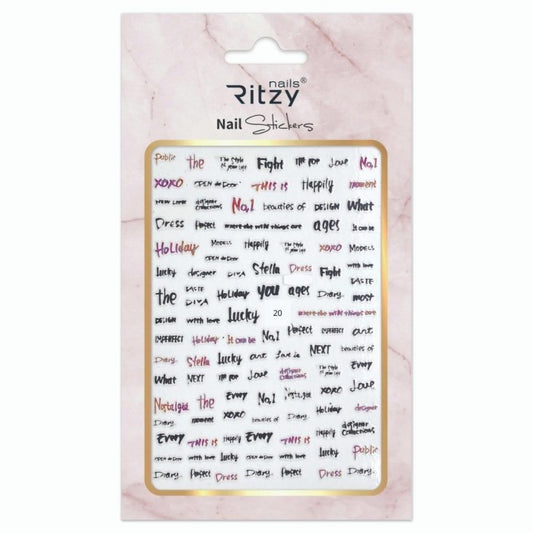 NAIL ART STICKER 20