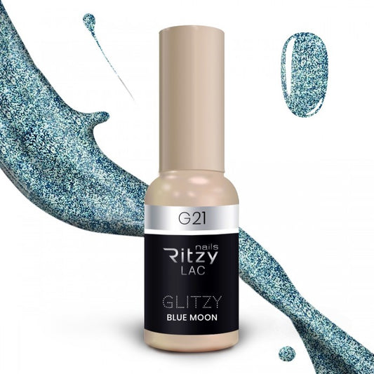 Ritzy Lac GLITZY BLUE MOON G21 Lack