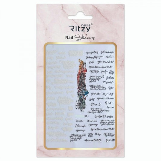 NAIL ART STICKER 321
