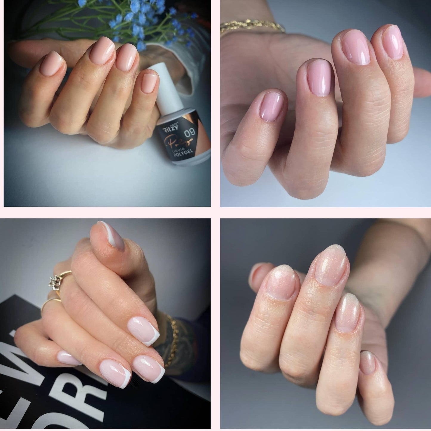 Maniküre mit Gel Lack Kurs - 1 Tag | Naturnagelverstärkung
