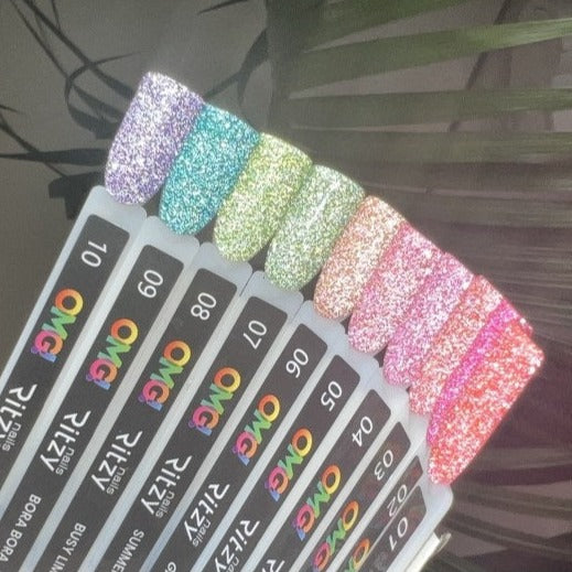 Ritzy Lac "OMG Oh My Glitzy" – 10-Farben Collection Lack