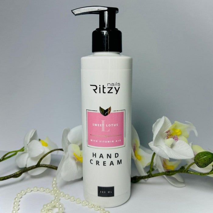 Handcreme SWEET LOTUS mit Vitamin A+E 200ml